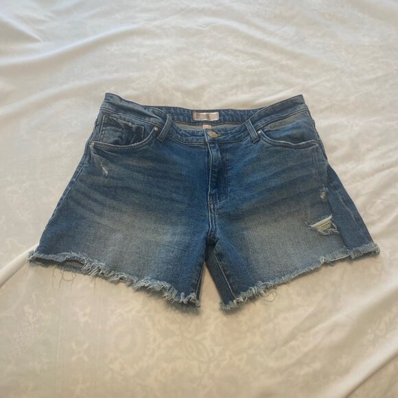 Kut from the Kloth Jane High Rise Long Short - Picture 1 of 3